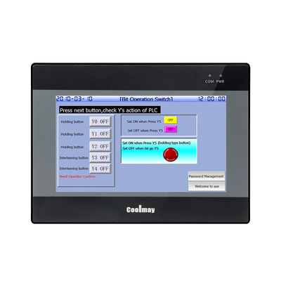 कूलमे TK8070H 7 इंच HMI टच स्क्रीन 1GHz डुअल कोर CPU के साथ