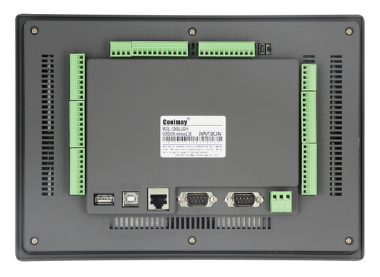 Coolmay 10 Inch Relay Digital Input Analog Temperature Humidity Fx1n Fx2n Fx3u Plc HMI Integrated Combo All In One Programmable Logic Compressor 8 Axis Stepper Servo Driver Speed Controller