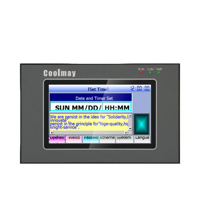 Coolmay 5" TFT EX3G PLC HMI All In One Industrial Automation PLC Touch Panel